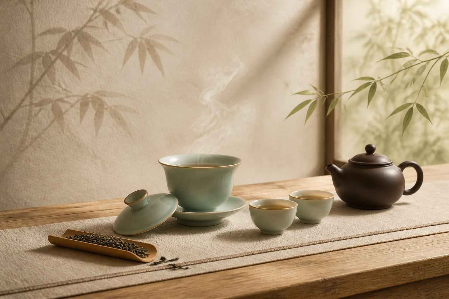 茶文化主题创作图
